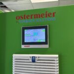 Blick auf den Elektrolyseur., hier wird dank Sonnenenergie grüner Wasserstoff produziert. Foto: Karen Emler/H2-Wandel