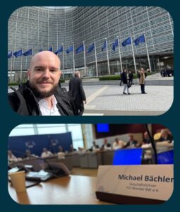 H2-Wandel als Delegationsmitglied in Brüssel Foto: Michael Bächler/H2-Wandel