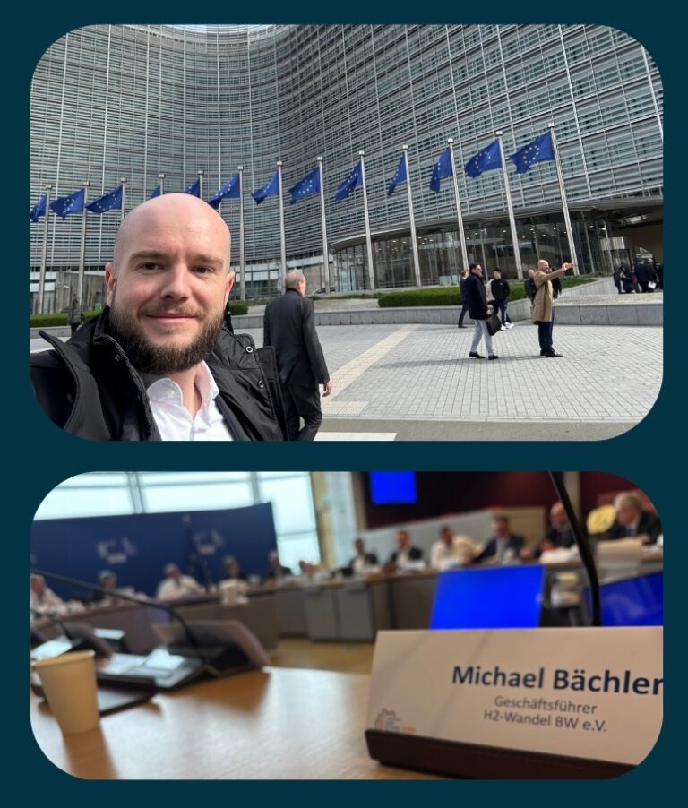 H2-Wandel als Delegationsmitglied in Brüssel Foto: Michael Bächler/H2-Wandel
